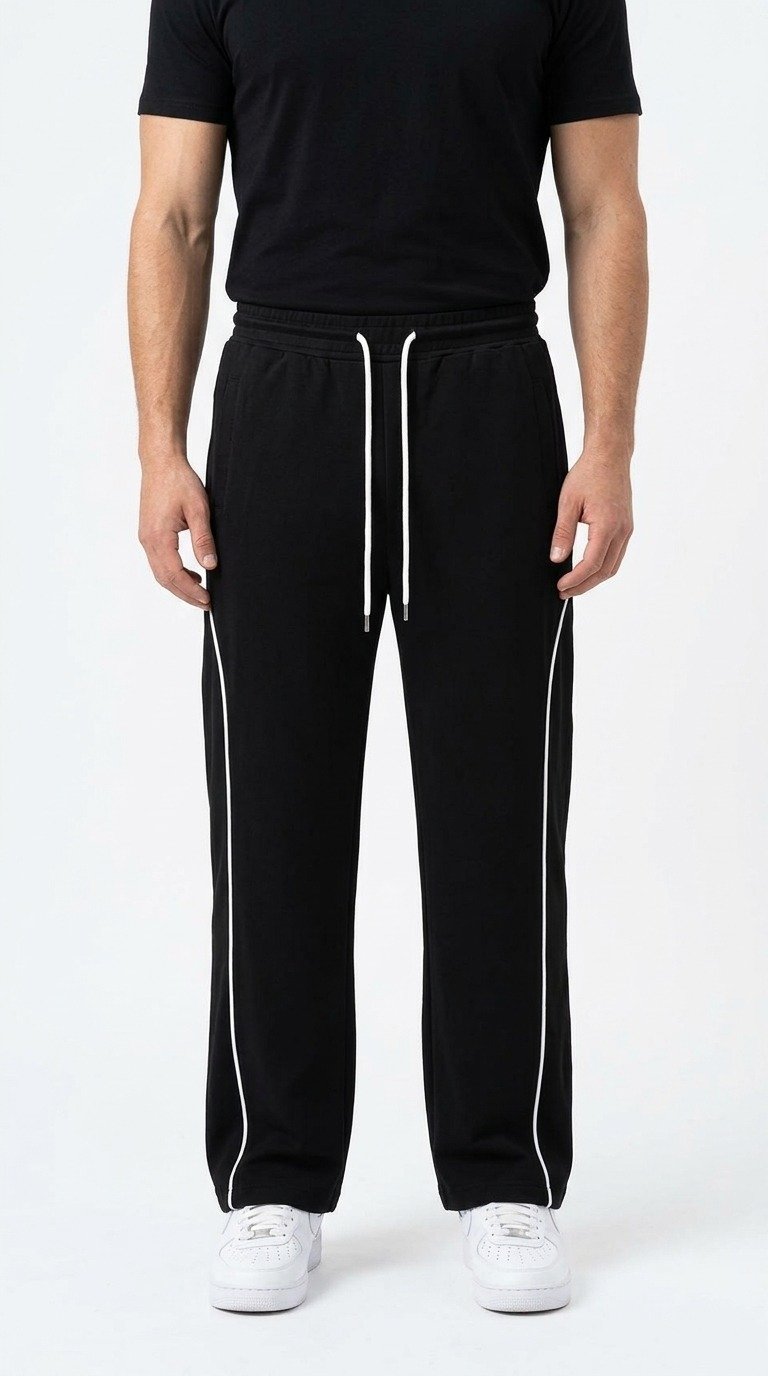 Black Arc Track Pants