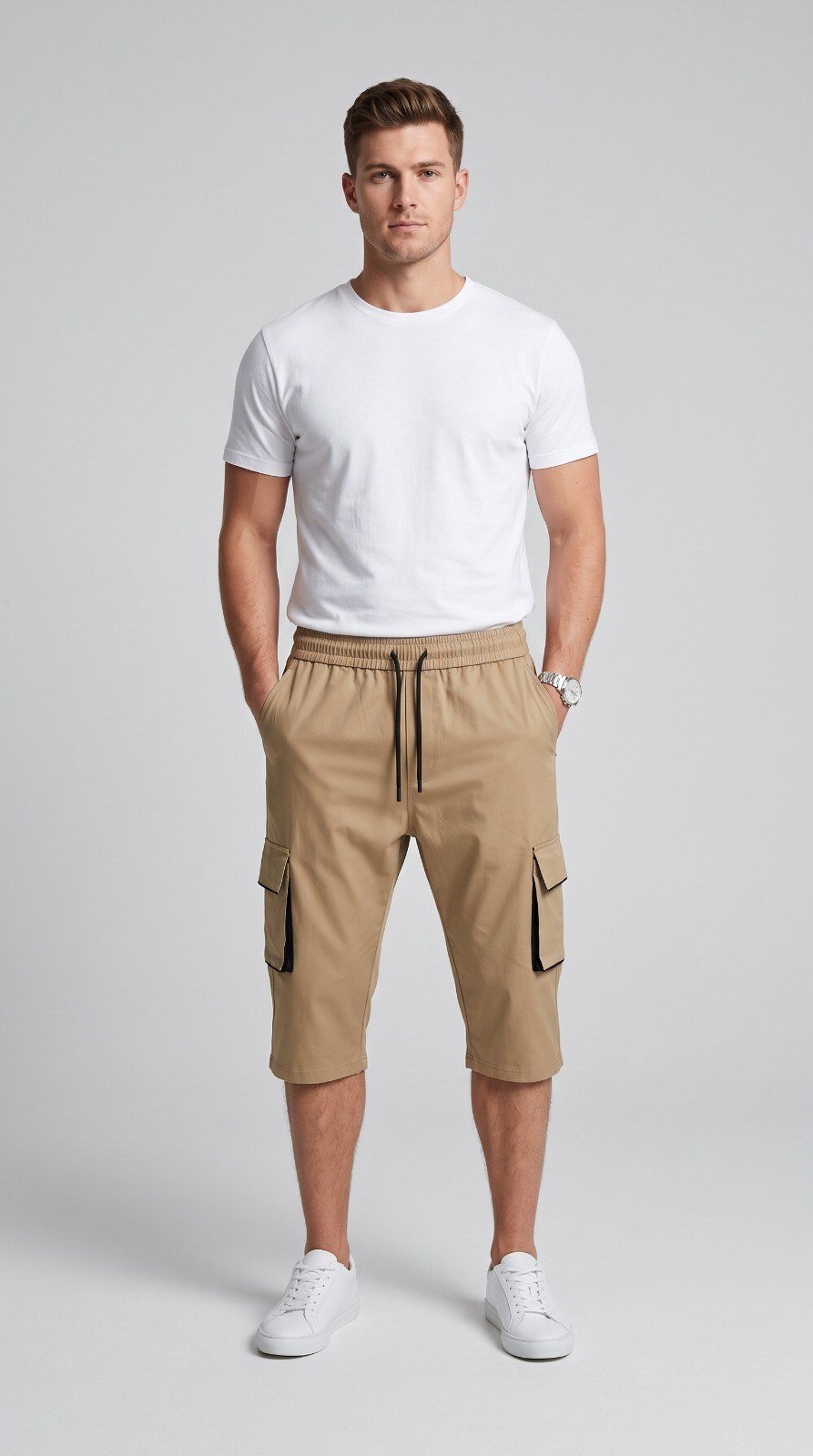China Imported Cargo Shorts - 3 Quarter