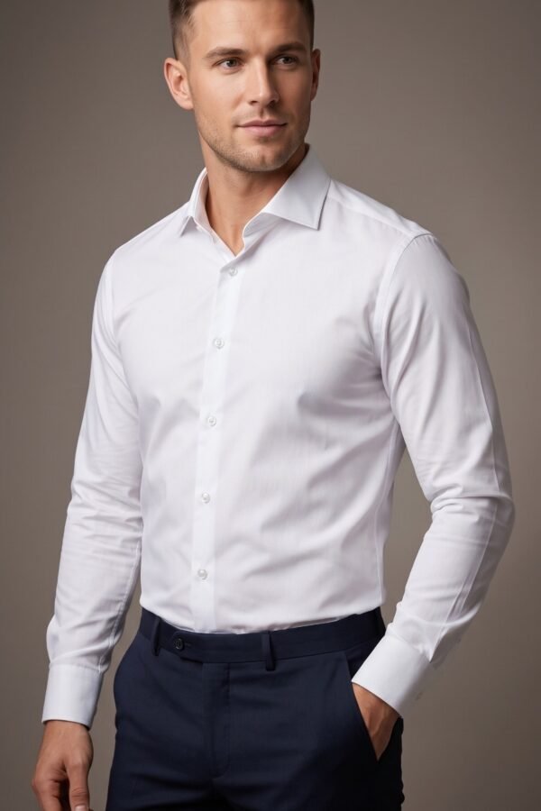 Classic Dress Shirt in white