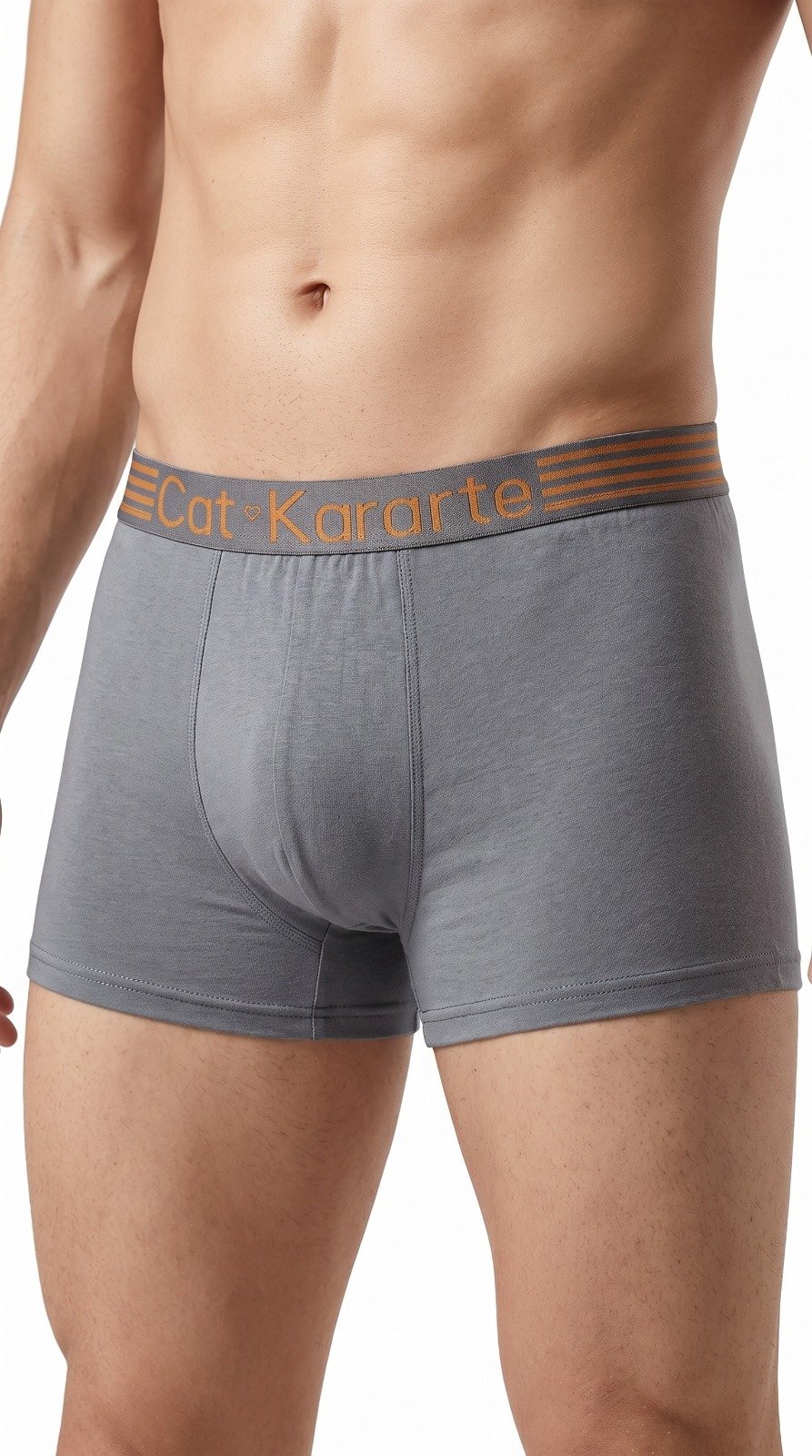 Imported Cotton Boxer in grey