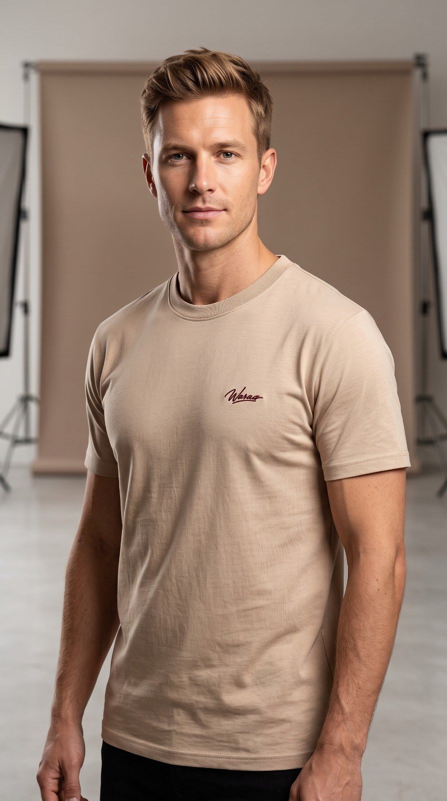 Cotton Jersey Tee - Sign Wasao