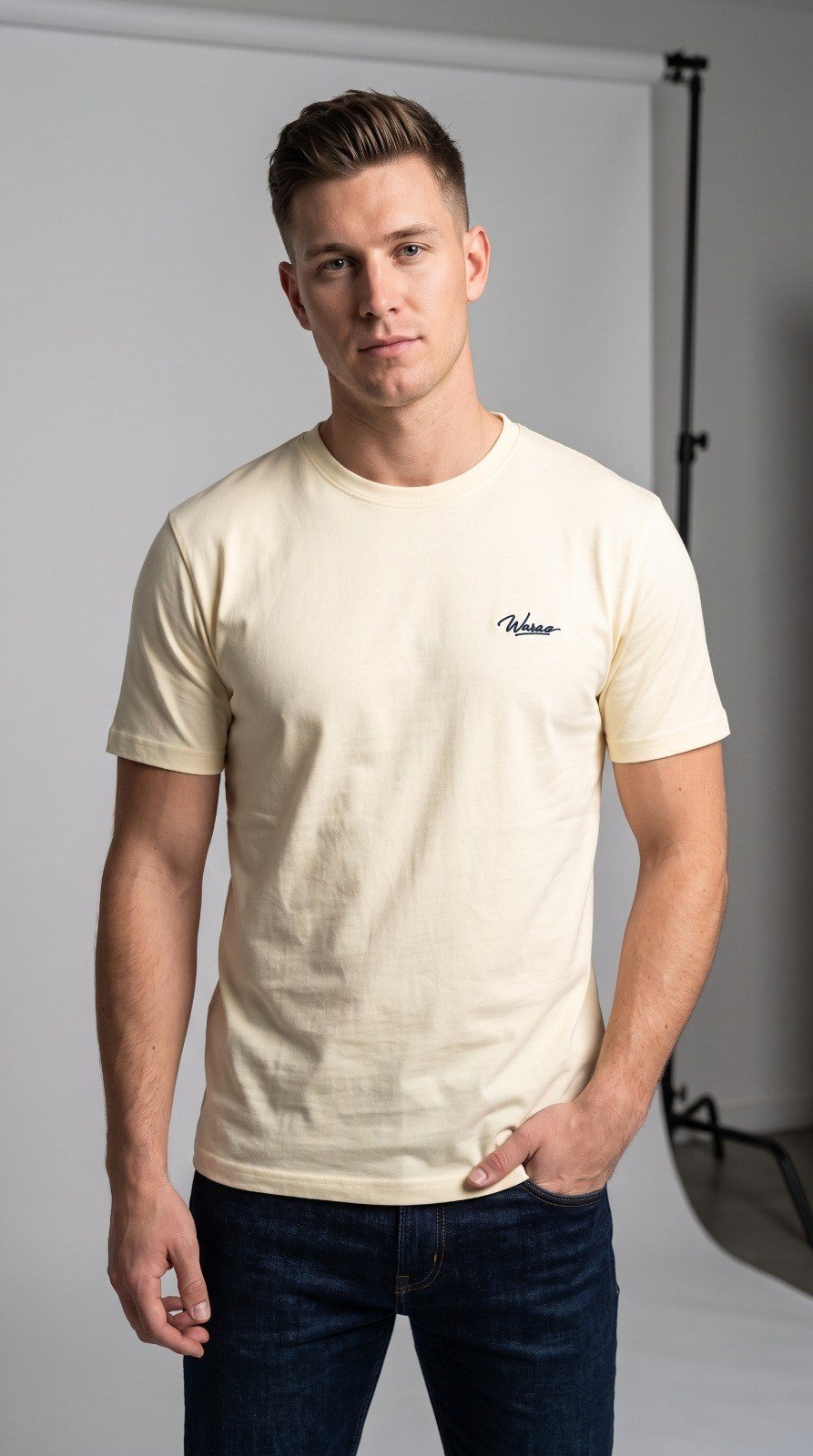 Cotton Jersey Tee - Sign Wasao - Image 3