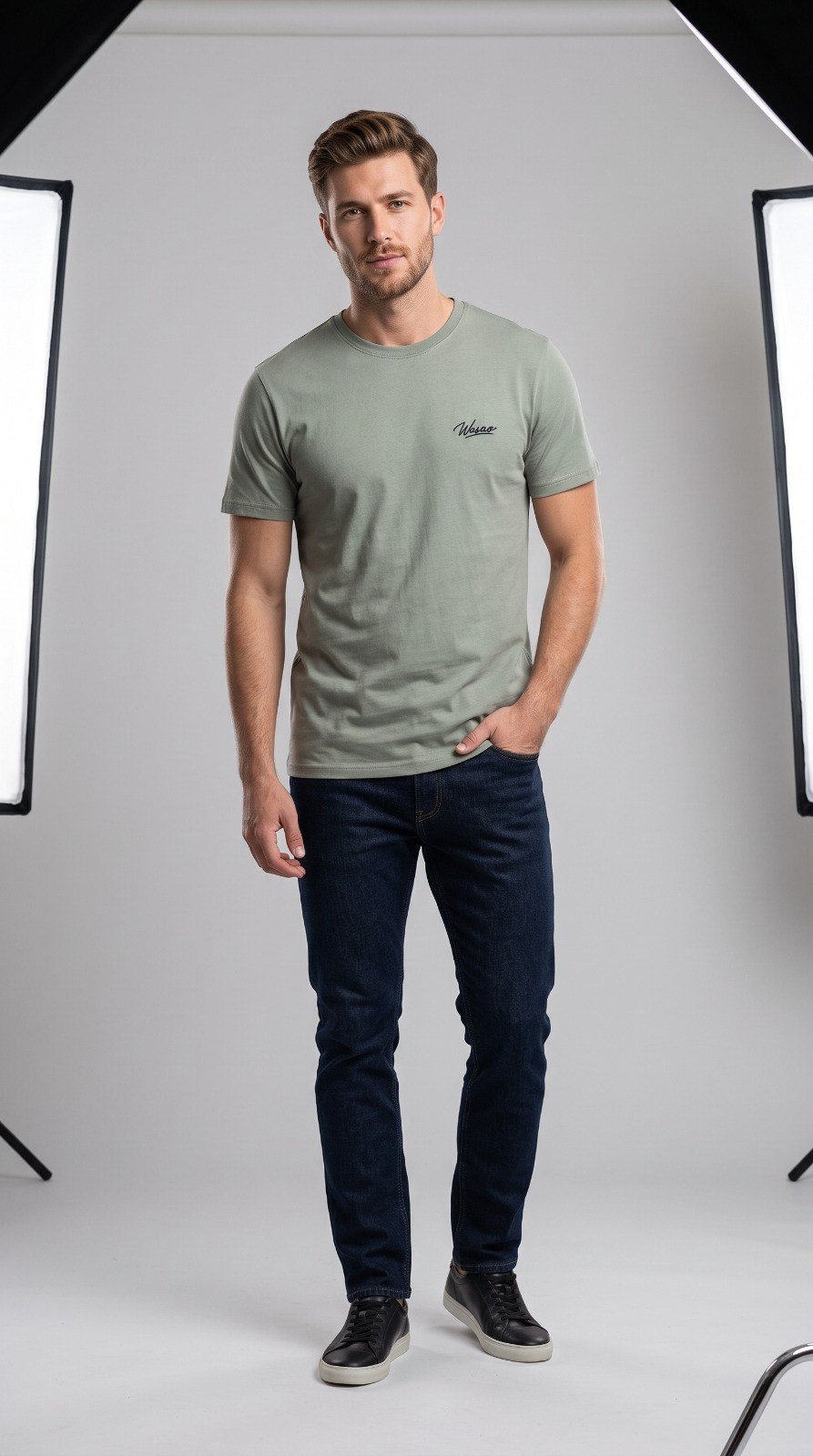 Cotton Jersey Tee - Sign Wasao - Image 9