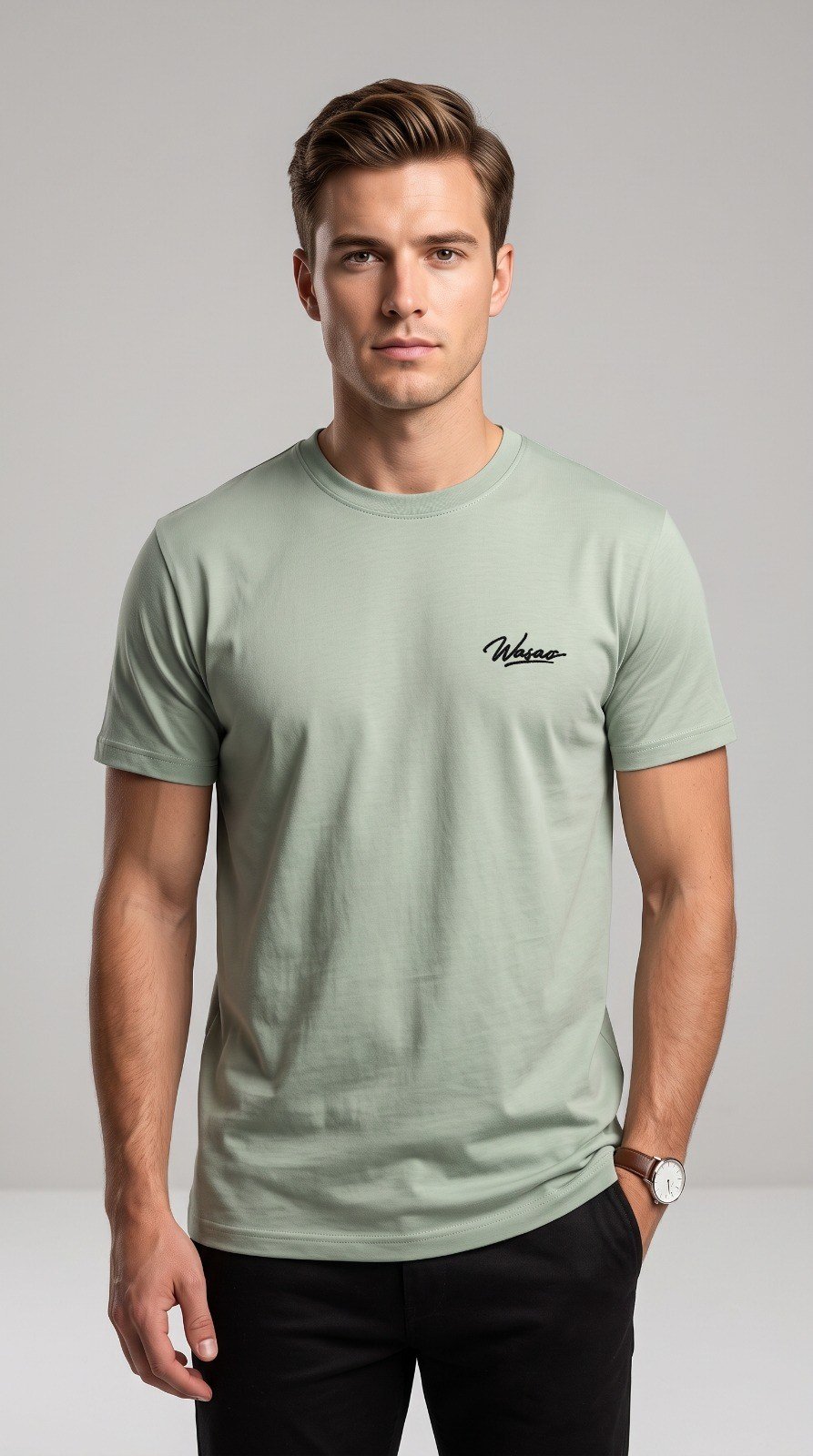 Cotton Jersey Tee - Sign Wasao - Image 10