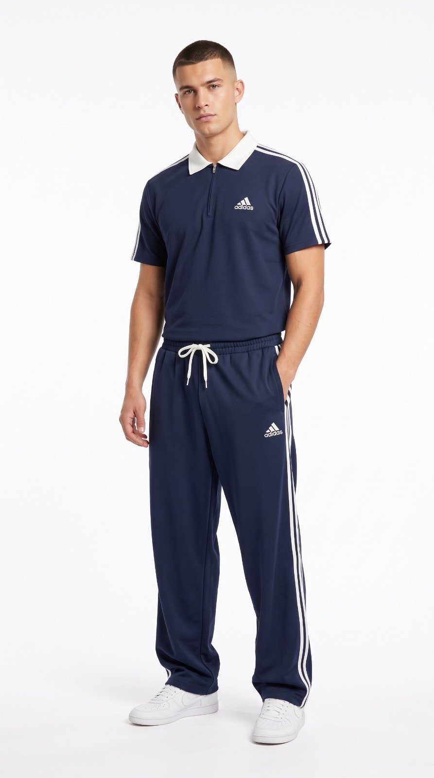 Elite Polo Tracksuit in navy, second view