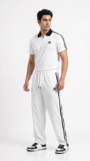 Elite Polo Tracksuit in white