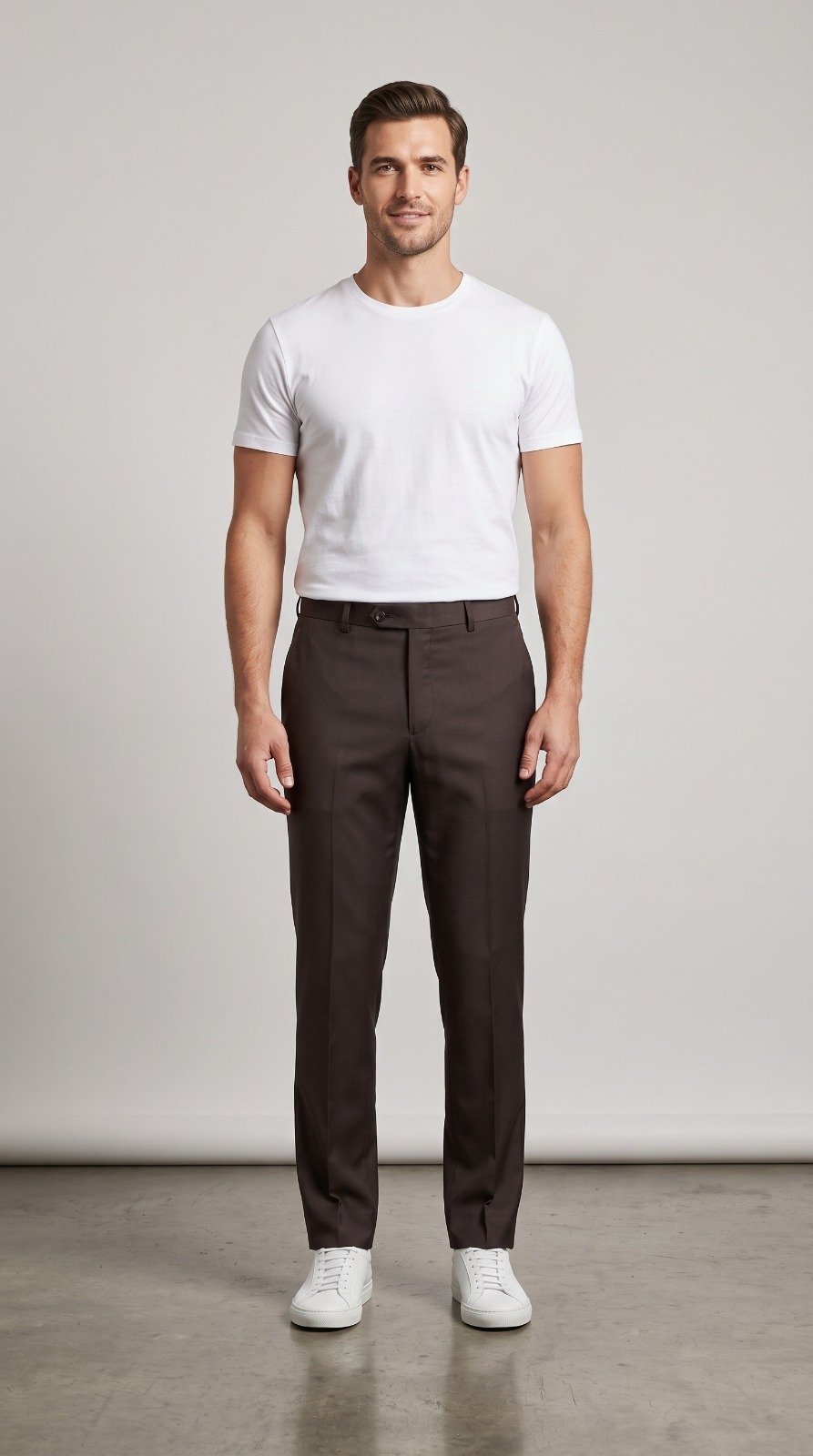 Formal Dress Pant in brown, second view