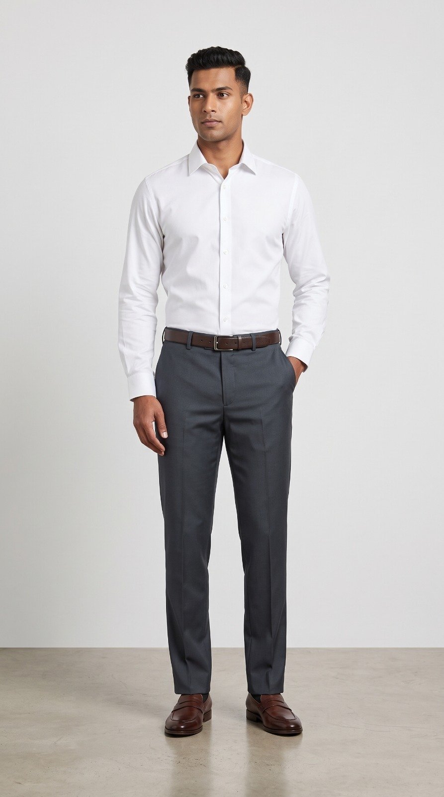 Formal Dress Pant in charcoal