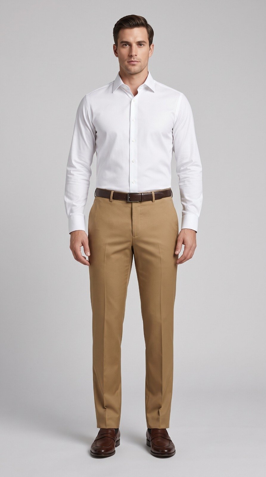 Formal Dress Pant in khaki, second view