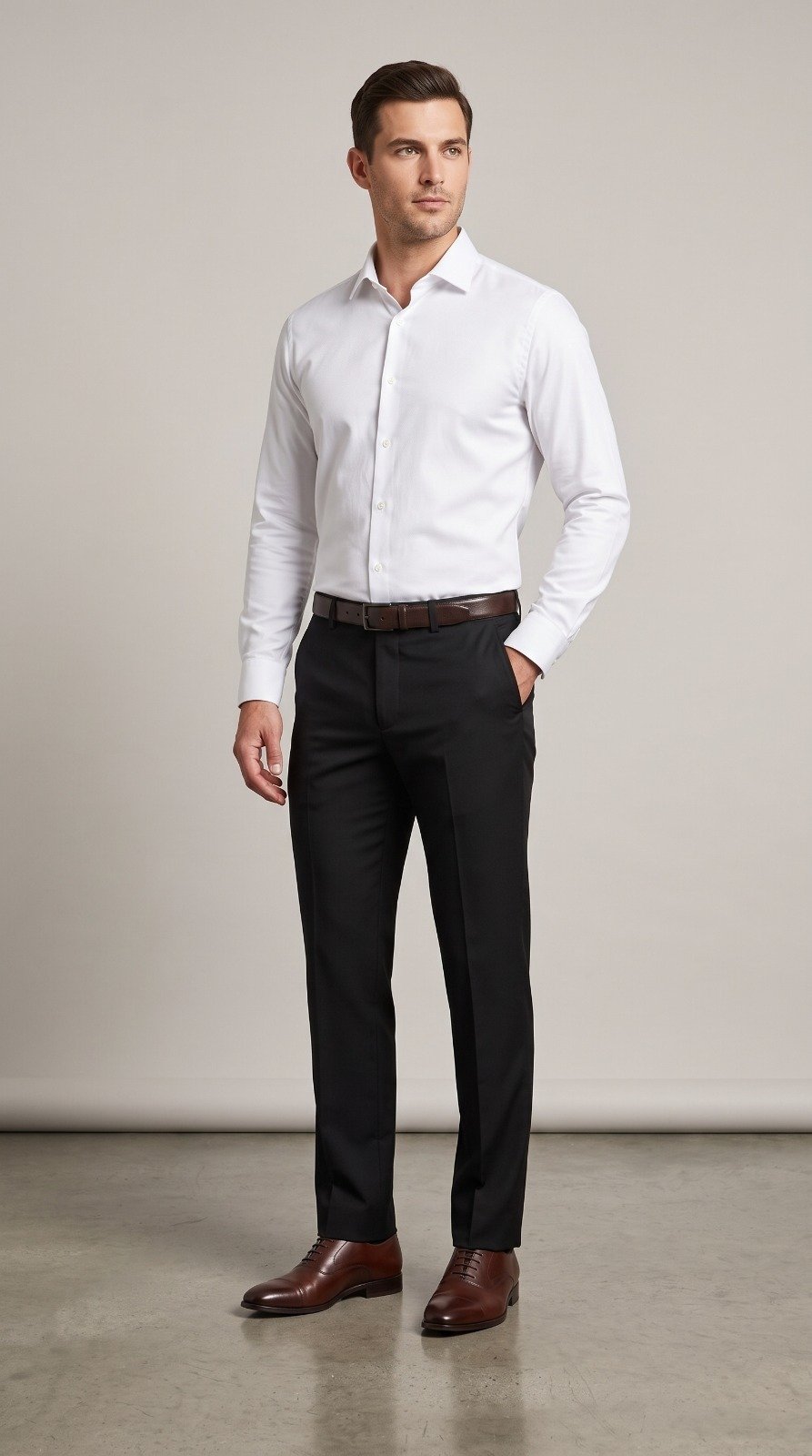 Imported Dress Pant in black