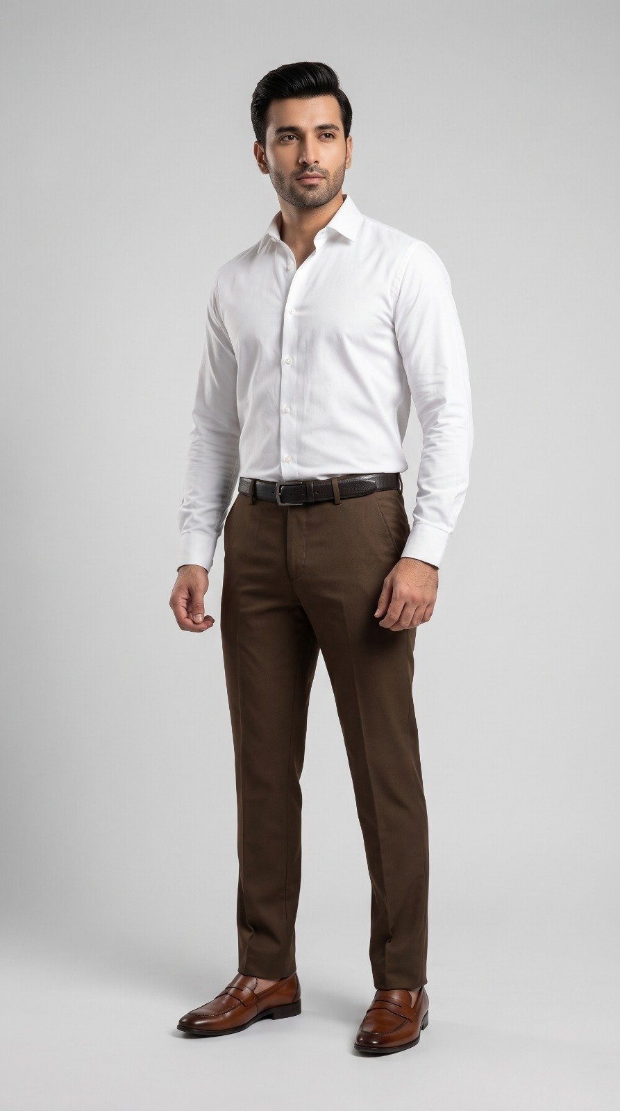 Imported Dress Pant in brown