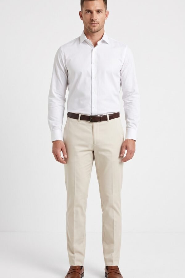 Imported Dress Pant in cream