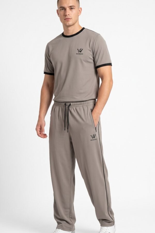 Imported Tracksuit in taupe