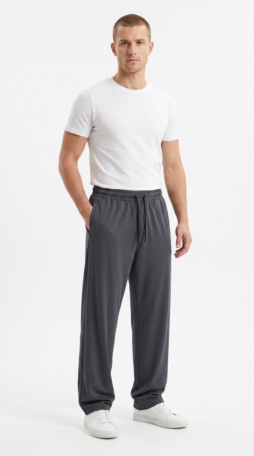 Imported Waffle Baggy Trouser - Image 2