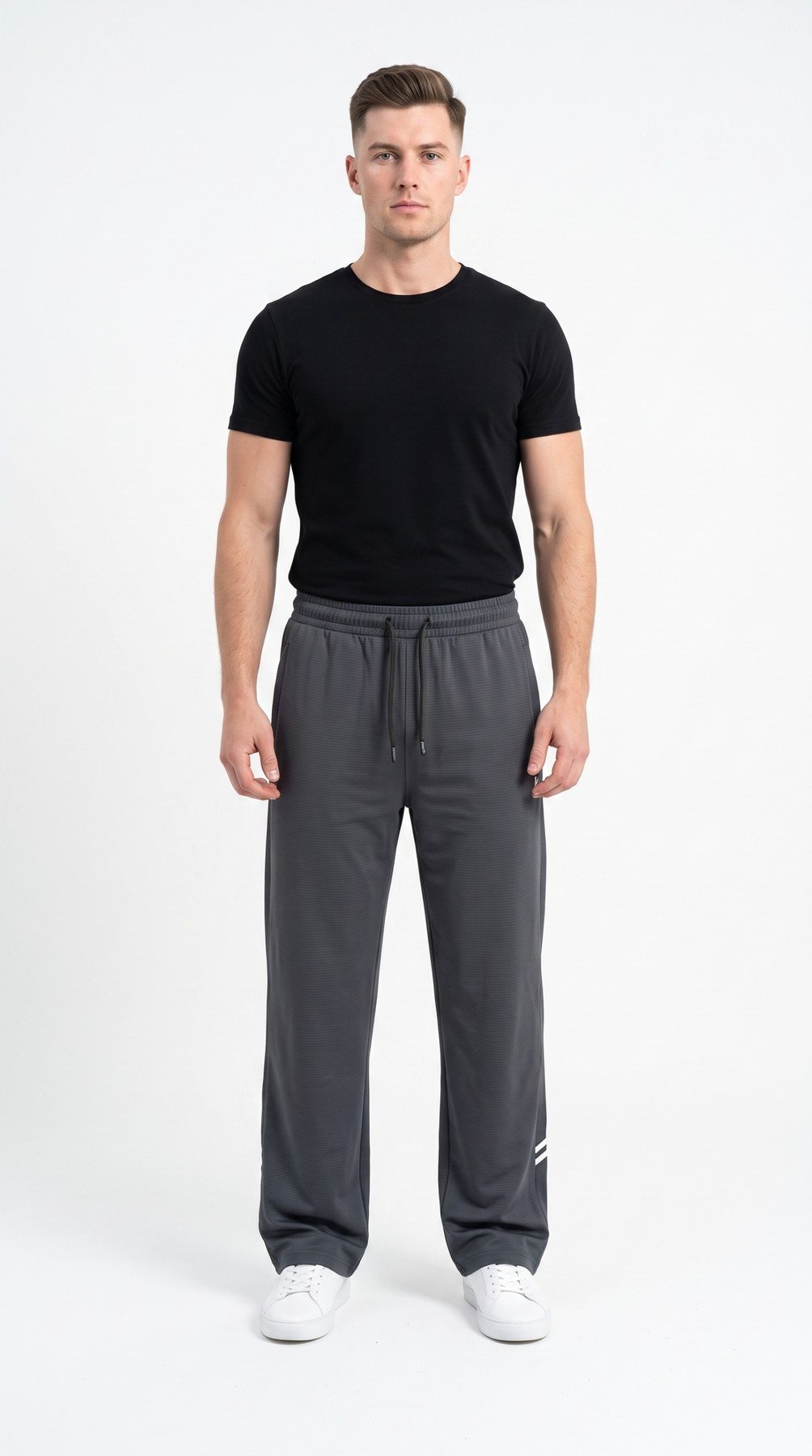 Imported Waffle Baggy Trouser - Image 3