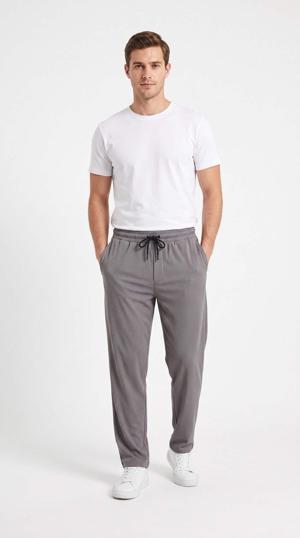 Imported Waffle Baggy Trouser - Image 8