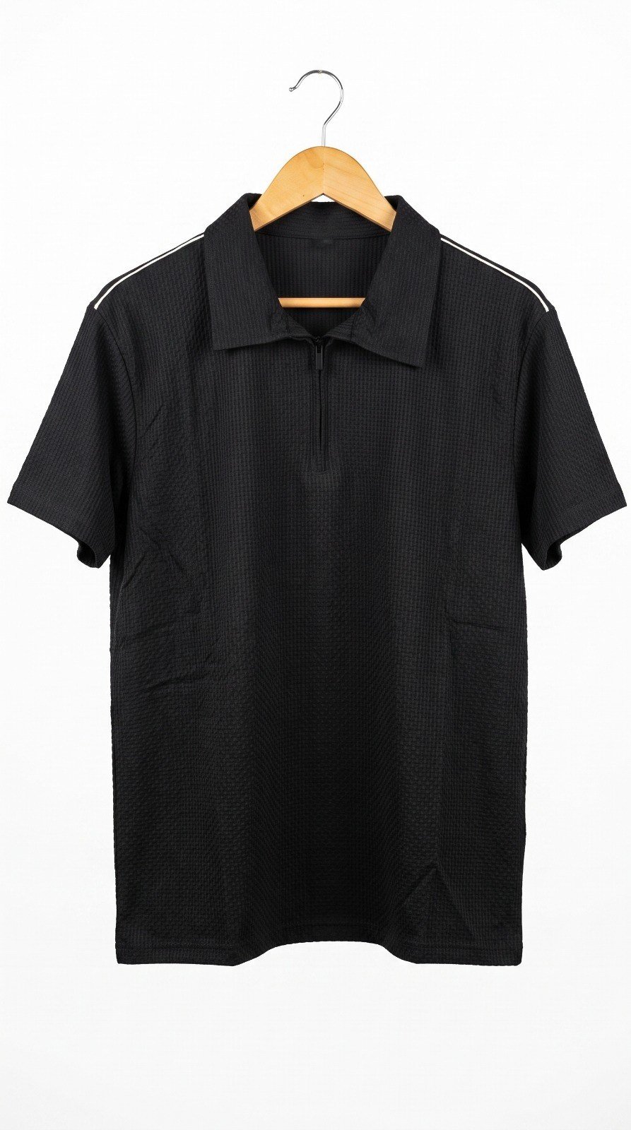 Imported Zipper Polo - Shoulder White Pipe - Image 11