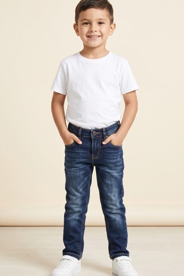 Kids Classic Jeans in dark blue