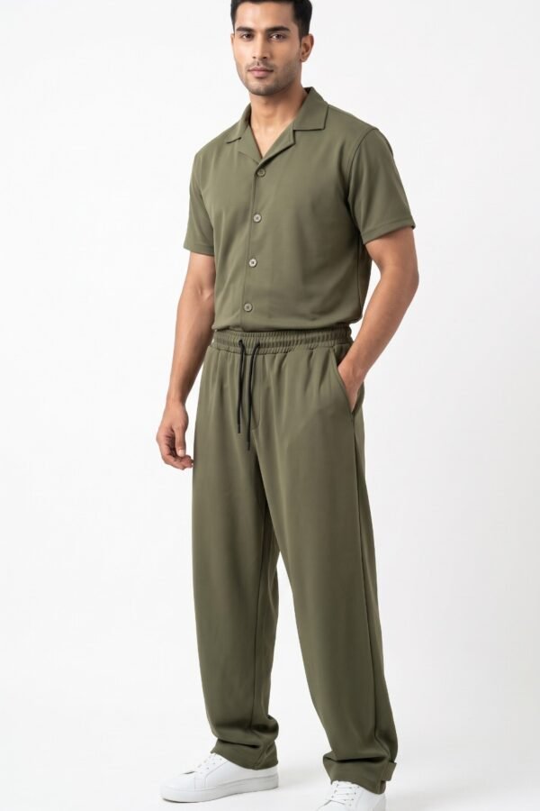 Imported Safari Suit (High GSM) in olive