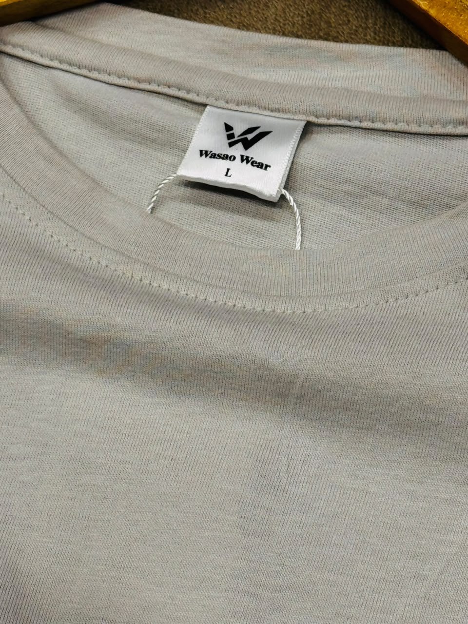 Signature Cotton Jersey Tee, fabric close-up