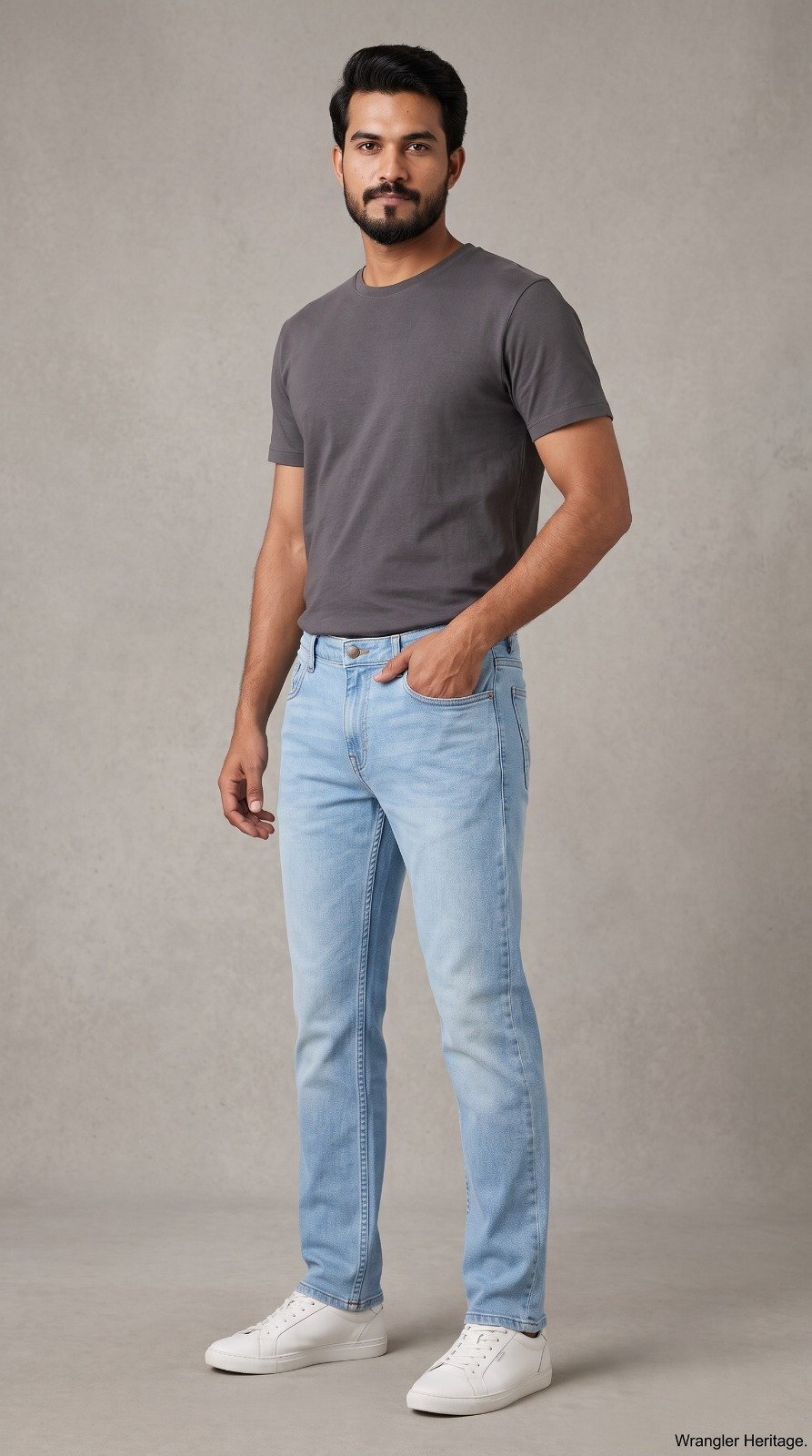 Straight Fit Jeans in light blue, view 6